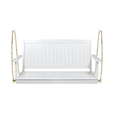 Christopher Knight Home Phoebe Outdoor Acacia Wood Porch Swing, White Christopher Knight Home