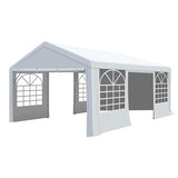 Raysfung 13 x 20Ft Party Tent Heavy Duty Outdoor Wedding Tent with Removable Sidewalls Event Shelters Canopy for Party Raysfung