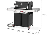 Weber Genesis E-325 Natural Gas Grill, Black Weber