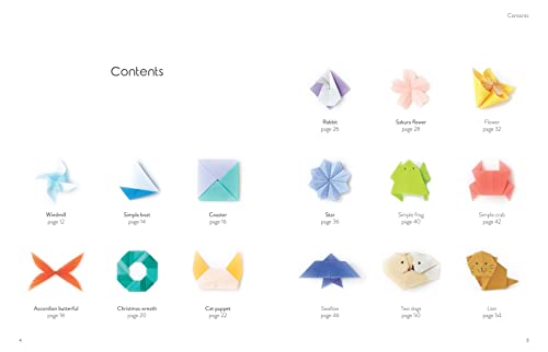 Simple Origami: Over 50 pretty paper folding projects WoodArtSupply