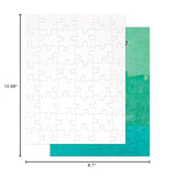 Juvale 36 Pack Blank Puzzles to Draw On, 8.5x11 Make Your Own Jigsaw Puzzle for Kids DIY Crafts, Arts Projects (48 Pieces Each) Juvale