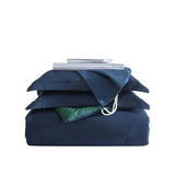 Nautica - Twin/Twin XL Comforter Set, Reversible & Ultra-Soft Bedding, Deep Pockets, 5 Piece Bonus Bed Set with Matching Bed Sheets, Pillowcase, & Tote Bag (Captain's Blue/Green) Nautica