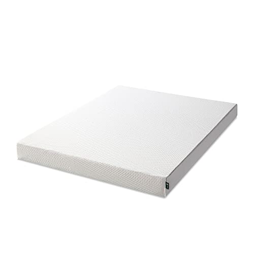 ZINUS Cooling Essential Memory Foam Mattress, King, White