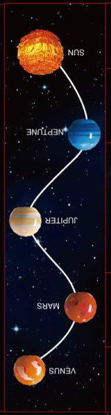 Solar System Building Sets with Light - Rotatable Space Exploration Building Toys with 9 Planets & Rocket Sets Science Astronomy Educational Gifts for Boys Girls Age 6+ Years Old Kids(775 PCS) CUBIMANA