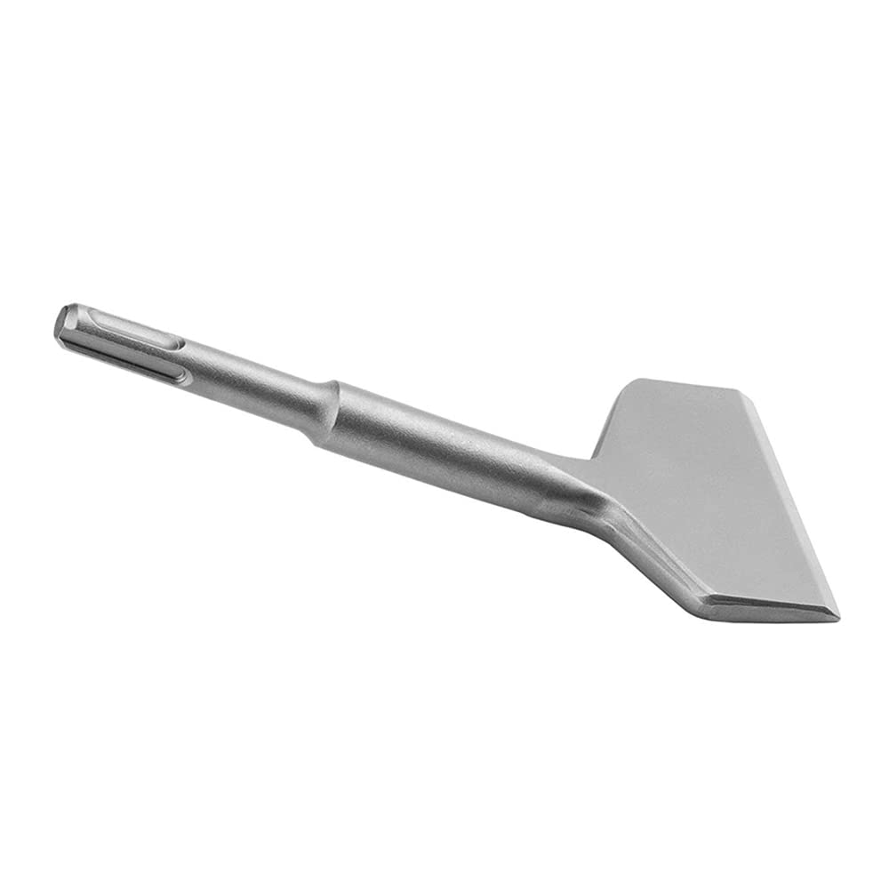 Firecore FS18365 SDS Plus 3-In Wide Cranked Angled Bent Tile Removal Chisel (3" X 6.5") Firecore