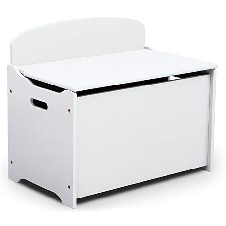 Delta Children MySize Deluxe Toy Box - Greenguard Gold Certified, Bianca White Delta Children
