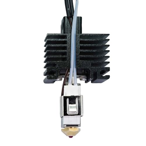 DUROZZLE Ruby Nozzle Hotend Combo with Ceramic Heater and Thermistor for Bambu Lab P1P / P1S, Compatible with Hardened Steel & Ruby & Tungsten Carbide & Diamond Nozzles DUROZZLE