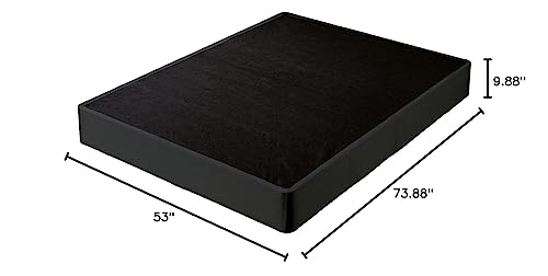 Signature Design by Ashley 10" Ready to Assemble Metal Foundation, Full, Black Signature Design by Ashley