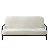 OctoRose Full Size 54x75x8 inch 3 Side Zipper Classic Soft Micro Suede Futon Cover Sofa Daybed Mattress Slipcover (Khaki, Full Size) OctoRose