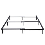 ZINUS Compack 7-Inch Metal Bed Frame for Box Spring & Mattress, Black, Queen Zinus