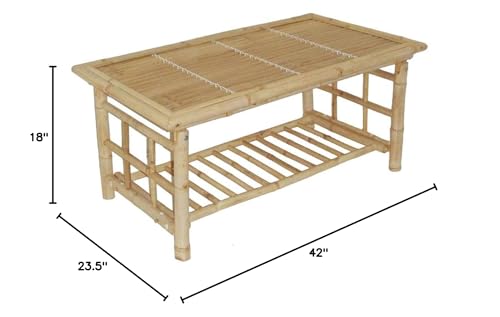 Bamboo Bamboo54 Handmade Coffee Table (Vietnam) Bamboo