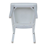 International Concepts San Remo Dining Chair, Beach White International Concepts