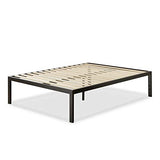 ZINUS Lorrick Metal Platform Bed Frame / Mattress Foundation / Easy, Bolt Free Assembly, King Zinus