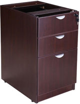 Boss Office Products Holland Executive U-Shape Desk with File Storage Pedestal and Hutch, 66", Mocha Boss Office Products