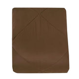ESCA Brown Comforter with Sheets Set - 7-Piece Bed in a Bag Set Full ESCA