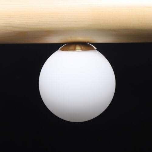 Shikiy Modern Hanging Chandelier, 7 Heads LED Ceiling Light Linear Glass Bubble Chandelier Light Pendant Kitchen Island Lamp Lighting Fixtures for Dining Room Living Room Kitchen Island Corridor Shikiy