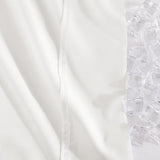 UGG Hedi Cali King Sheet Set 4-Piece Luxury Cooling Sheets Deep Pockets Premium Bedding with 2 Pillow Shams Hypoallergenic Machine Washable Soft Lightweight Bed Set for Bedroom, California King, White UGG