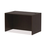 Alera Alera Valencia Series Straight Front Desk Shell, 47.25" X 29.5" X 29.63", Espresso Alera