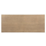 Christopher Knight Home Evat 95 Inch Dining Table for 6-8 People, Modern Kitchen Table with U-Shaped Legs, Large Wooden Rectangular Farmhouse Dinner Furniture for Dining Room, Home Office,Natural Ash Christopher Knight Home