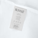 Royale Linens 6 Pack Twin Fitted Sheet Set - Bottom Sheet - Ultra Soft & Breathable - Brushed 1800 Microfiber - Wrinkle & Stain Resistant - Hotel Quality Deep Pocket Stretches Up to 16" (Twin, White) ROYALE LINENS
