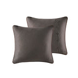 Woolrich Rustic Lodge Cabin Comforter Set - All Season Down Alternative Warm Bedding Layer and Matching Shams, Oversized Queen, Bitter Creek, Grey/Brown