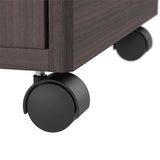 Bush Business Furniture Arrive 72W x 72D L Shaped Reception Desk with Shelf and Mobile File Cabinet in Storm Gray, Modern Receptionist Station for Office Waiting Room Bush Furniture