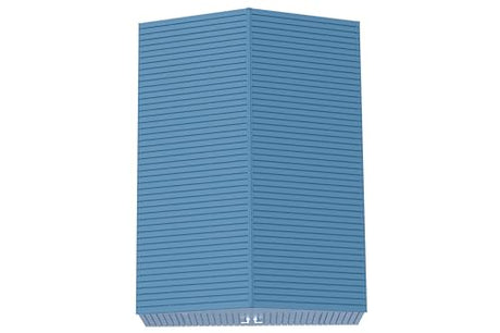 Arrow Shed Elite 12' x 16' Tall Outdoor Steel Storage Shed with High Gable and Lockable Doors Storage Building, Blue Grey Arrow