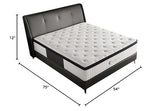 KOANTTI Full Size Mattress, 12 Inch Hybrid Full Mattress in a Box with Memory Foam & Individual Pocket Spring for Edge Support, Pressure Relief, Medium Firm,CertiPUR-US. KOANTTI
