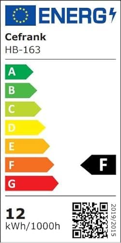 Cefrank Shelf Lights 4X 12 Inches V-Shape LED Light Bars for Display Showcase Bookshelf Cabinet - 1200lm 12W - Warm White 3000K Cefrank