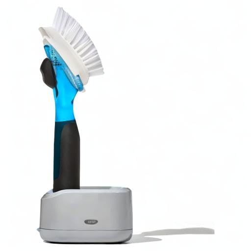 OXO NEW Good Grips Soap Dispensing Dish Brush Storage Set OXO