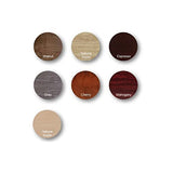 Thaweesuk Shop Modern 12 FT Natural Aspen Boat Shaped Conference Table Wood Hide Wires Inside Elliptical Metal Legs Desk Grommets Racetrack 2 Power Data Modules White Boardroom Office Meeting Room Generic