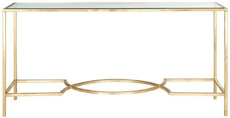 Safavieh Home Collection Inga Gold Console Table SAFAVIEH