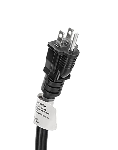 Camco 30-Ft 15 Amp RV Extension Cord - Rated for 125V / 1,857W - Features Heavy Duty 14-Gauge Copper Wire for Superior Conductivity & Coated w/Heat-Resilient PVC (55142) Camco