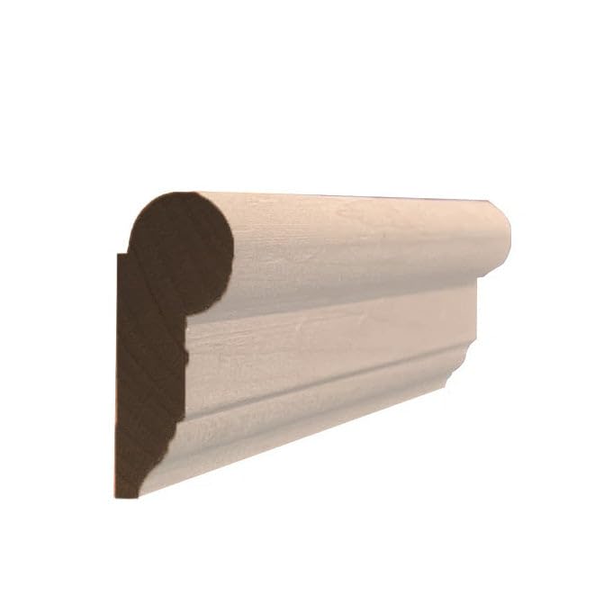 EWPC11 Picture Hanging Rail Moulding, 11/16" x 1-5/8", Poplar, 94" NewMouldings