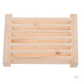Xiaojikuaipao 2 Pack Cedar Sauna Air Vent Grill - Spa Ventilation Louver for Wooden Sauna Panel, Natural Wood Window - Perfect Sauna Accessories for Home Spa Xiaojikuaipao