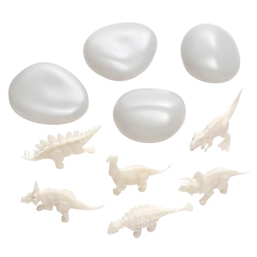 Fun Express DIY Glow in The Dark Dinosaur Sculpture and Rock Painting Kit for Kids, All in One Kids Craft Kit, Birthday and Everday Gifts, Great for Creative Acitivity for Home and School Fun Express