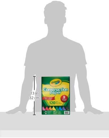 Crayola Construction Paper, 120 Sheets Crayola