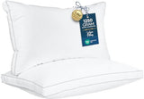 Utopia Bedding Bed Pillows for Sleeping King Size (White), Set of 2, Soft & Fluffy Pillow with Down Alternative Filling, Cooling, Hotel Quality, Gusseted Pillow for Back, Stomach or Side Sleepers Utopia Bedding