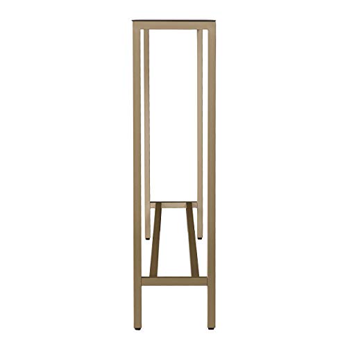 SEI Furniture Southern Enterprises Darrin Narrow Console Table, 36" W, Metallic gold, AMZ7929MC SEI Furniture