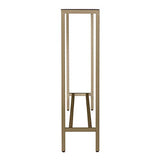 SEI Furniture Southern Enterprises Darrin Narrow Console Table, 36" W, Metallic gold, AMZ7929MC SEI Furniture