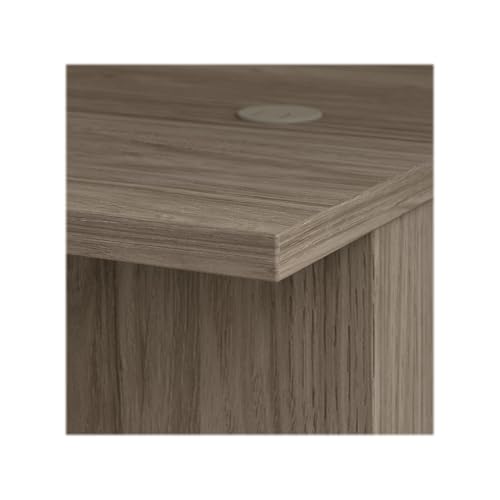Bush Business Furniture Office 500 U Shaped Executive Desk with Drawers, 72W, Modern Hickory Bush Furniture