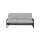 Royal Sleep Products by The Futon Factory 8 inch Memory Foam Futon Mattress - Cover - Size - CertiPUR Certified Foams - Made in The USA (Frame Not Included) (Grey, Full) Royal Sleep Products