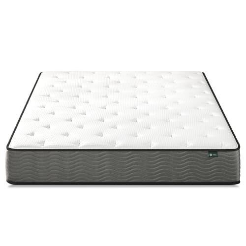 ZINUS 10 Inch True Support Hybrid Mattress [New Version], King, Fiberglass Free, Medium Feel, Motion Isolation, Certified Safe Foams & Fabric, Mattress in A Box Zinus