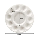 Paint Tray Palette - White Plastic Paint Tray for Kids, Paint Supplies LNAUJS