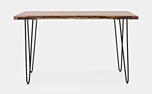 Jofran Nature's Edge 50" Modern Solid Wood Live Edge Console Sofa Table, Natural Jofran Inc.