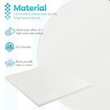Kaboon 60x24 inches Tabletop, Solid One-Piece Desktop for Sit Stand Desk, Double Desks, L Desk DIY,Wood Countertop Home or Commercial Use,1 inch Thick, White, 23.62" D x 59.1" W Kaboon