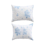 Laura Ashley - Twin Duvet Cover Set, Plain Weave Cotton Bedding with Matching Sham, Button Closure, Lightweight for Year Round Use, Dorm Essentials, Oeko-Tex Certified (Sophia Blue) Laura Ashley