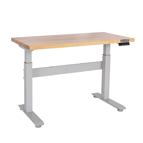 Seville Classics UltraHD Heavy Duty Commercial Electric Workbench for Garage, Warehouse, Workshop, 48" W x 24" D x 28" to 42" H Seville Classics