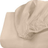 Utopia Bedding Twin Fitted Sheets - Bulk Pack of 6 Bottom Sheets - Soft Brushed Microfiber - Deep Pockets - Shrinkage & Fade Resistant - Easy Care (Beige) Utopia Bedding