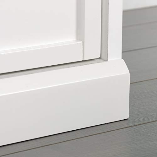 Sauder Craft Pro Series Storage Pantry cabinets, L: 32.13" X W: 17.56" X H: 30.12", White finish Sauder